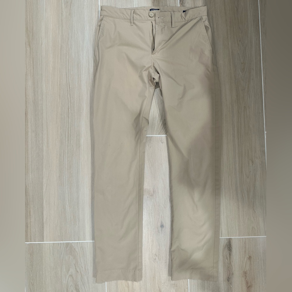 J. Crew Tan Chinos Lightweight Cotton Blend